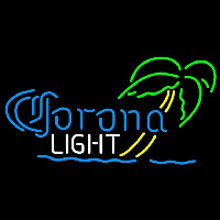 Corona Light Mini Palm Tree Beer Sign Leuchtreklame