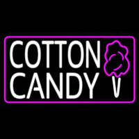 Cotton Candy With Logo Leuchtreklame