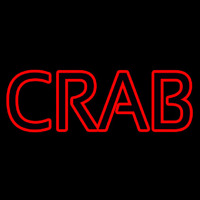 Crab Block Leuchtreklame