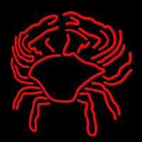 Crab Block With Logo Leuchtreklame