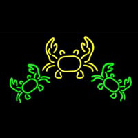 Crabs Logo 1 Leuchtreklame