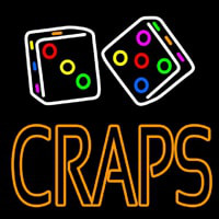 Craps With Dise 1 Leuchtreklame