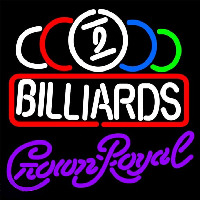 Crown Royal Ball Billiards Te t Pool Beer Sign Leuchtreklame