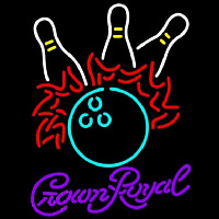 Crown Royal Bowling Pool Beer Sign Leuchtreklame