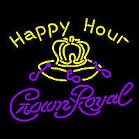 Crown Royal Happy Hour Beer Sign Leuchtreklame