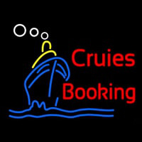 Cruise Booking Leuchtreklame