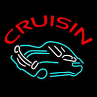 Crusin Car Logo Leuchtreklame