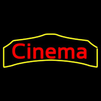 Cursive Cinema Leuchtreklame