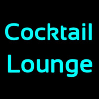 Cursive Cocktail Lounge Leuchtreklame