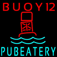 Custom Buoy 12 Pub Eatery Leuchtreklame
