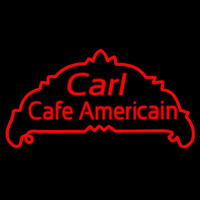 Custom Carl Cafe Americain 1 Leuchtreklame