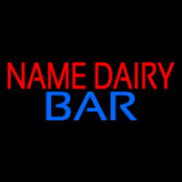 Custom Dairy Bar Leuchtreklame