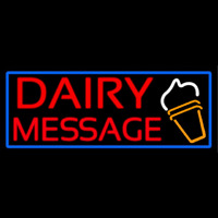 Custom Dairy On Logo Leuchtreklame