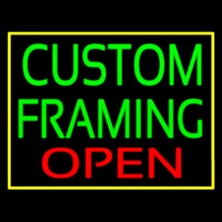 Custom Framing Open Frame Border Leuchtreklame