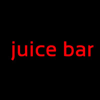 Custom Juice Bar 1 Leuchtreklame