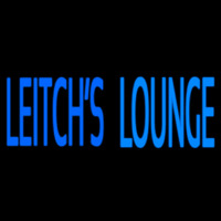 Custom Leitchs Lounge Leuchtreklame