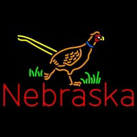 Custom Nebraska Pheasant Steve Leuchtreklame