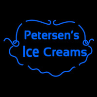 Custom Petersens Ice Creams Leuchtreklame