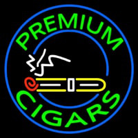 Custom Premium Cigars 1 Leuchtreklame