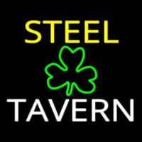 Custom Steel Tavern 1 Leuchtreklame