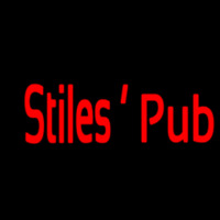 Custom Stiles Pub 1 Leuchtreklame