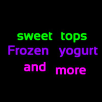 Custom Sweet Tops Frozen Yogurt And More 1 Leuchtreklame