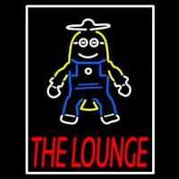 Custom The Lounge Leuchtreklame