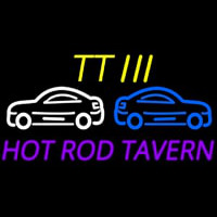 Custom Tt 3 Hot Rod Tavern Car Logo 2 Leuchtreklame