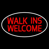 Custom Walks In Welcome 1 Leuchtreklame