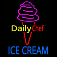 Dairy Chef Ice Cream Leuchtreklame