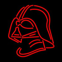 Darth Vader Helmet Star Wars Leuchtreklame