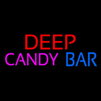 Deep Candy Bars Leuchtreklame