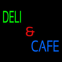 Deli And Cafe Leuchtreklame