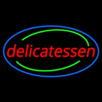 Delicatessen Leuchtreklame