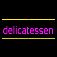 Delicatessen Leuchtreklame