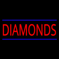 Diamonds Leuchtreklame