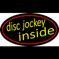 Disc Jockey Inside 2 Leuchtreklame