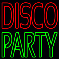 Disco Party 1 Leuchtreklame