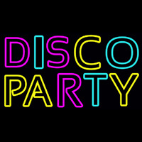 Disco Party 3 Leuchtreklame