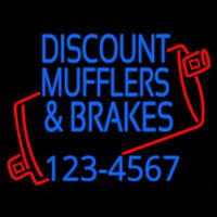 Discount Muflers And Brakes With Phone Number Leuchtreklame