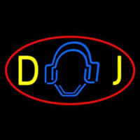 Dj Logo 5 Leuchtreklame