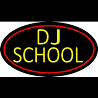 Dj School Leuchtreklame