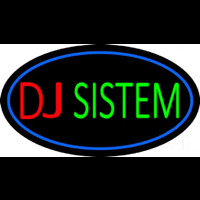 Dj System Block 2 Leuchtreklame