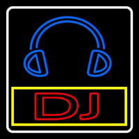 Dj With Logo Leuchtreklame