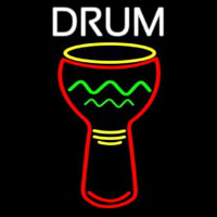 Djembe Drum 2 Leuchtreklame