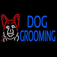 Dog Grooming Leuchtreklame