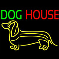 Dog House 2 Leuchtreklame