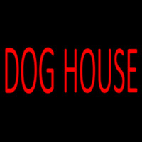Dog House Block Leuchtreklame