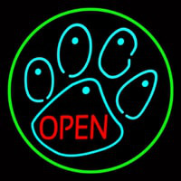 Dog Open Logo 5 Leuchtreklame
