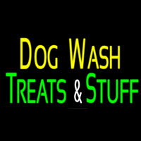 Dog Wash Treat And Stuff 2 Leuchtreklame